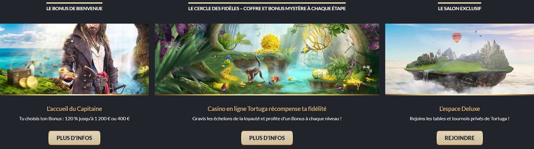 Tortuga Casino Bonus